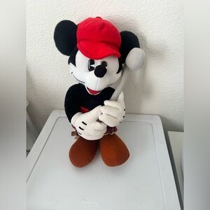 Vintage Disney Mickey Mouse plush toy